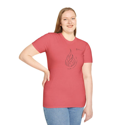 Fire Element 100% Cotton Unisex Softstyle T-Shirt