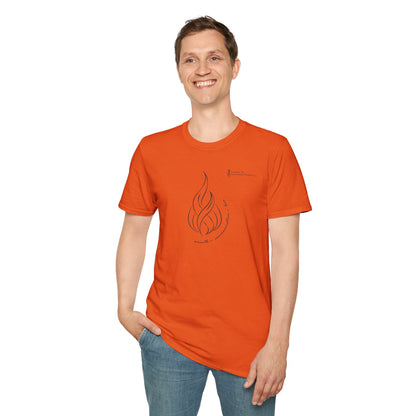 Fire Element 100% Cotton Unisex Softstyle T-Shirt