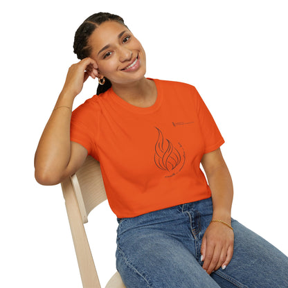 Fire Element 100% Cotton Unisex Softstyle T-Shirt