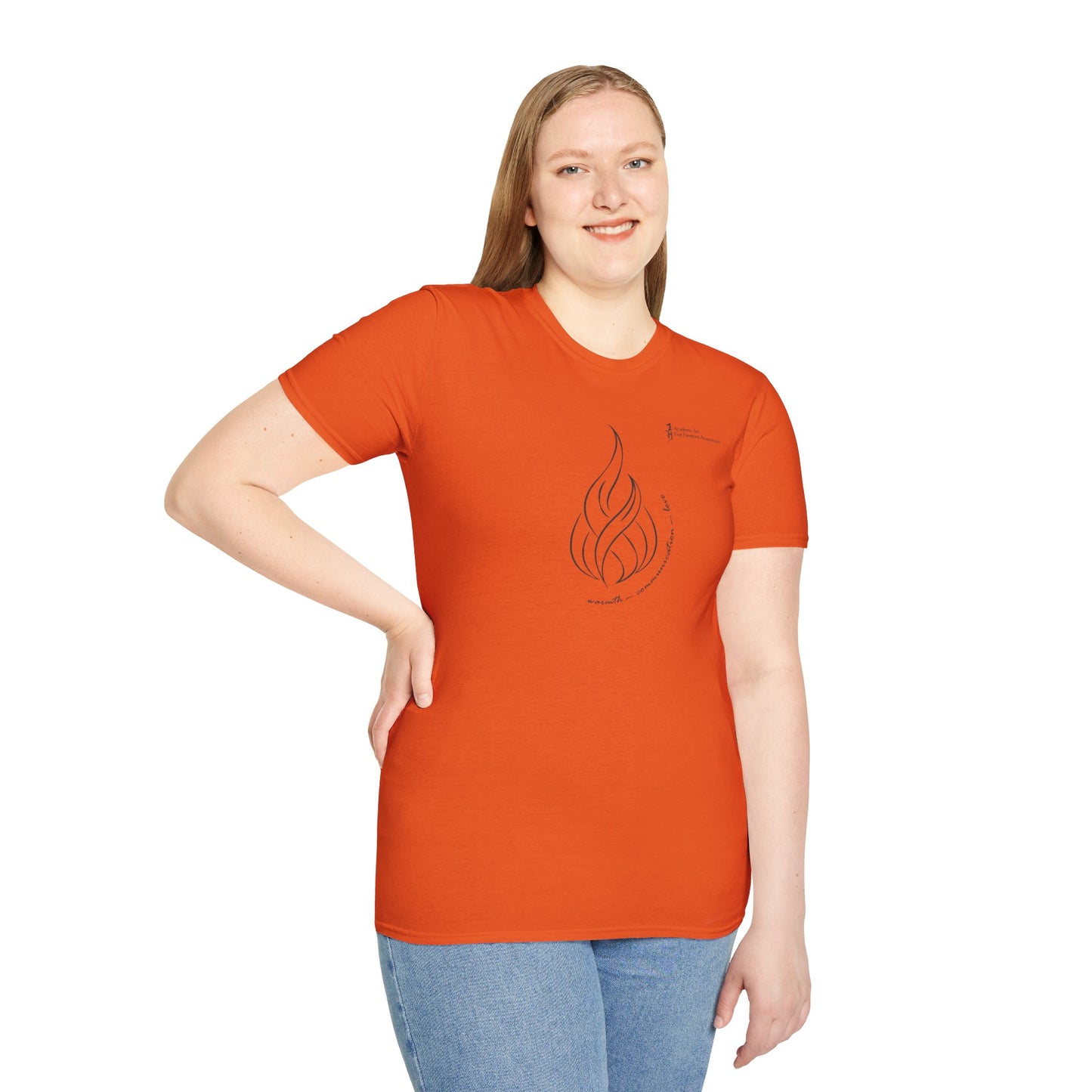 Fire Element 100% Cotton Unisex Softstyle T-Shirt