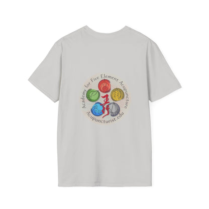 The Academy's New Five Element Design 100% Cotton Softstyle T-Shirt