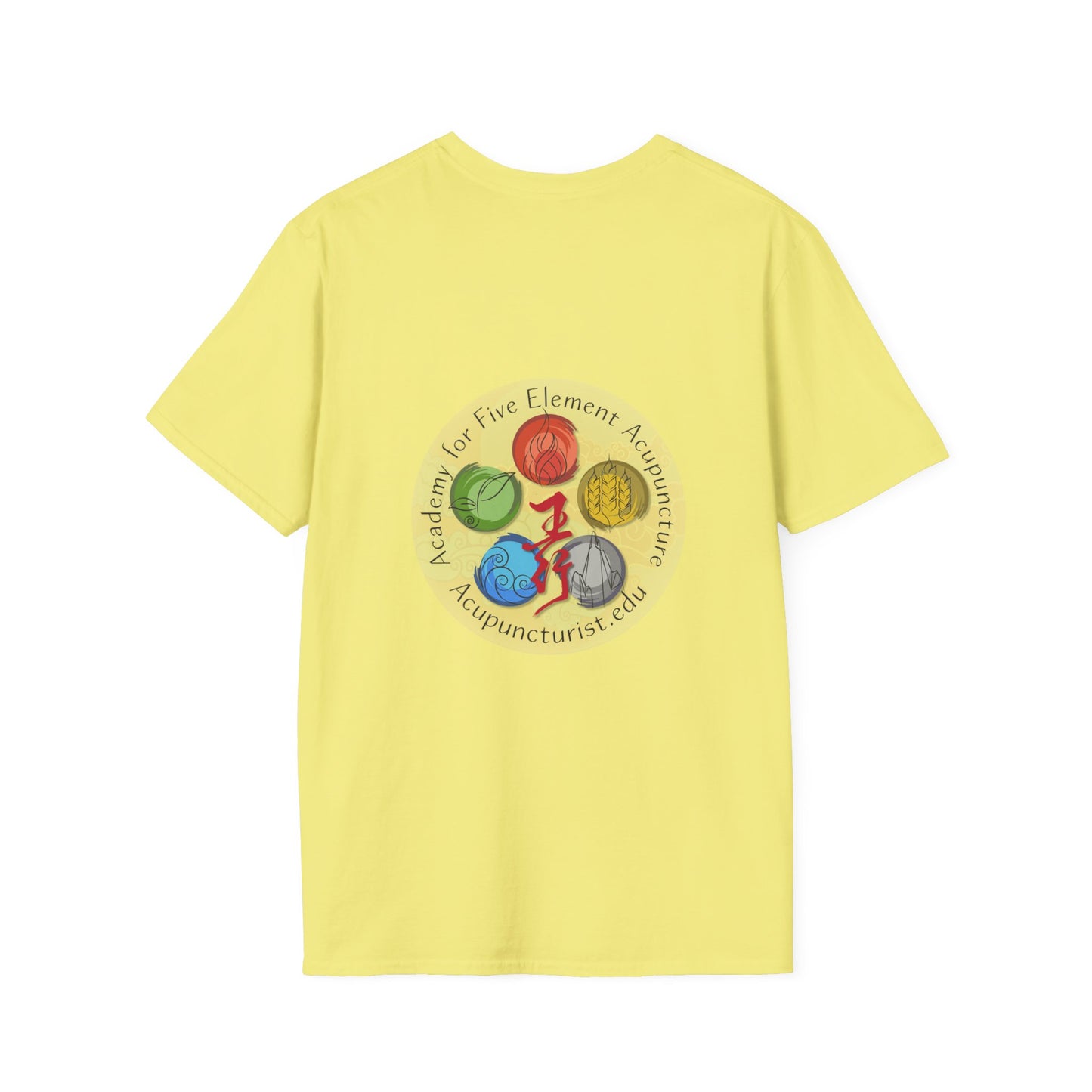 The Academy's New Five Element Design 100% Cotton Softstyle T-Shirt