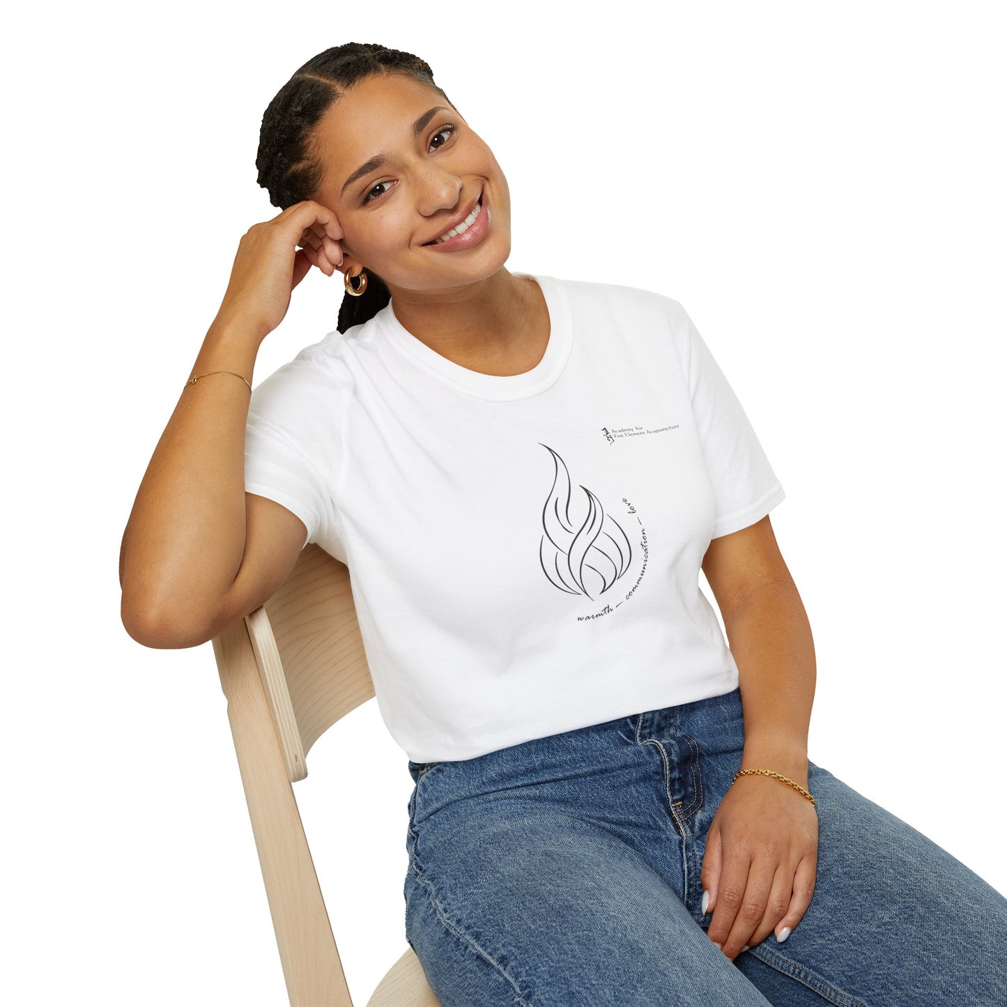 Fire Element 100% Cotton Unisex Softstyle T-Shirt