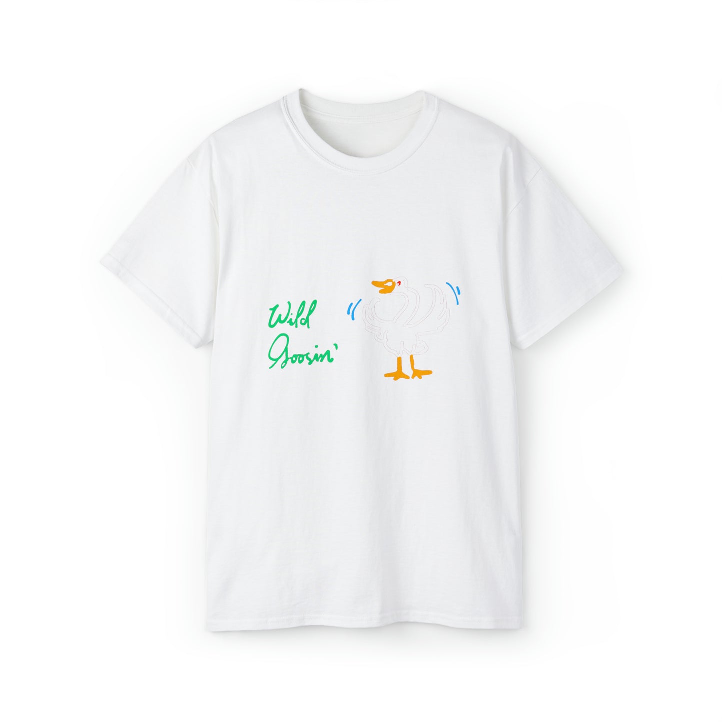 Wild Goose Unisex Ultra Cotton Crewneck Tee