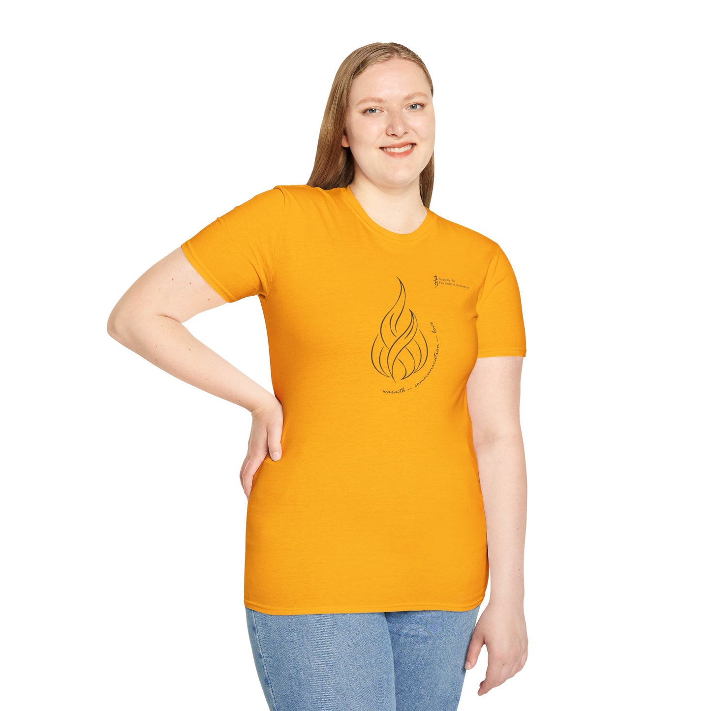 Fire Element 100% Cotton Unisex Softstyle T-Shirt