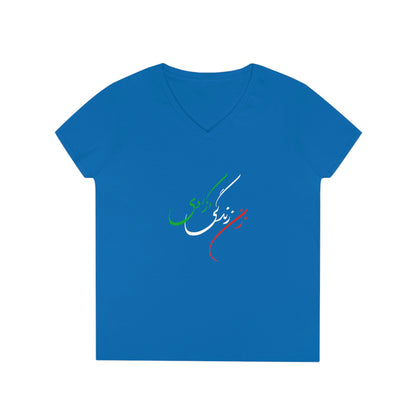 Ladies' V-Neck T-Shirt