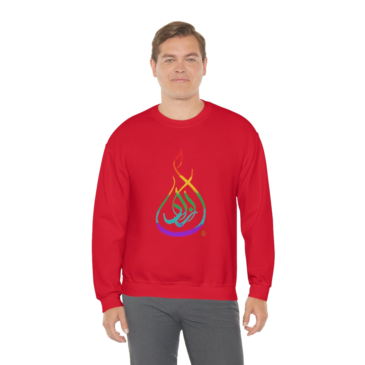 Azadi Rainbow -- Unisex Heavy Blend™ Crewneck Sweatshirt