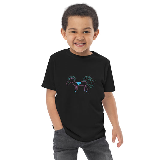 Bethany's Horse Toddler jersey t-shirt