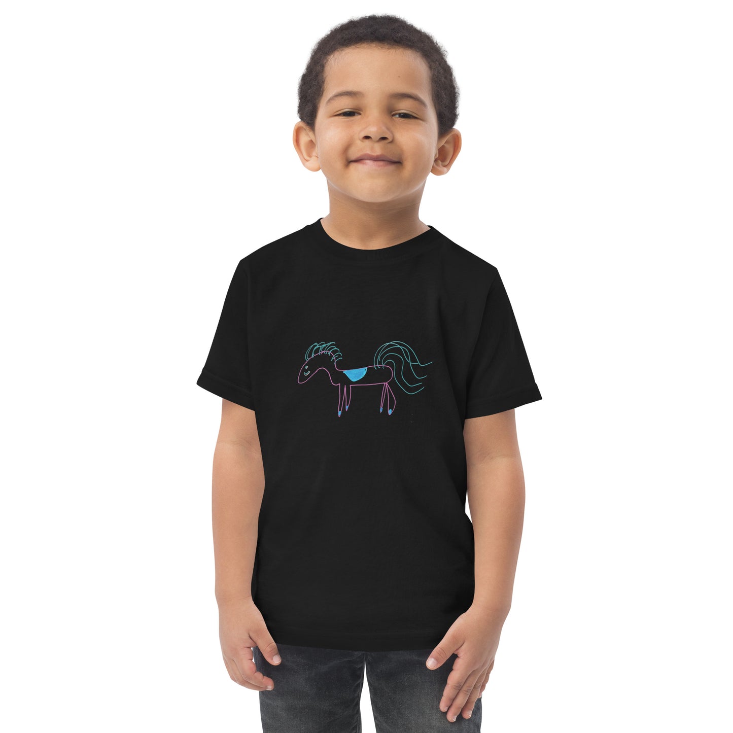 Bethany's Horse Toddler jersey t-shirt